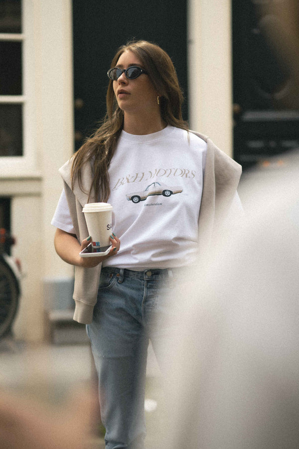 Motors Tee - White