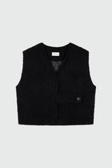 Teddy Vest - Black