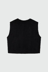 Teddy Vest - Black